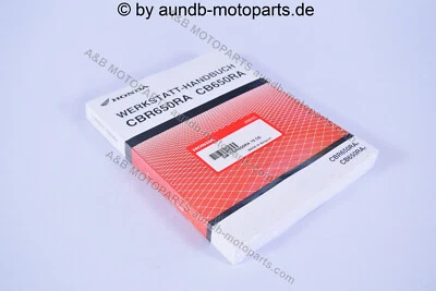 CBR 650 R + CB 650 R 19- Werkstatthandbuch deutsch/Service Manual original Honda - Bild 1 von 2