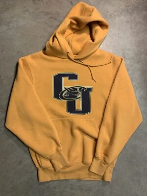 Clarion Golden Eagles Sweatshirt Mens S Gold Yellow Cotton Blend JanSport - Image 1 of 4