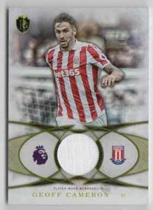 2016 Topps Premier Gold Football Fibers Relics Geoff Cameron Jersey Stoke #FF-GC - Picture 1 of 2