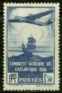FRANCE– 1936 – SOUTH ATLANTIC FLIGHT- VF** - Picture 1 of 1
