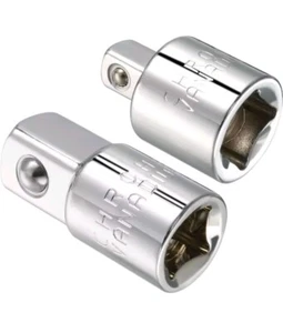 sourcing map 3/8" (F) to 1/4"(M) & 3/8" (F) to 1/2"(M) Socket Adapter Set of... - Picture 1 of 4