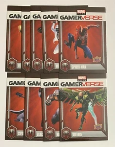 2020 Upper Deck Marvel Ages Gamerverse Insert Card 1-10 You Pick to Complete Set - Picture 1 of 10