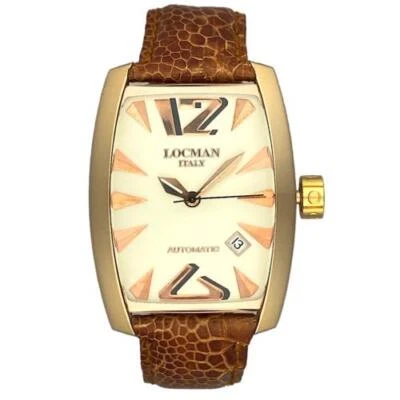 Locman Panorama REF. 152 100 gr. Automático de oro rosa de 18 quilates Swiss ETA 2824-2 para hombre Foto 1 de 4