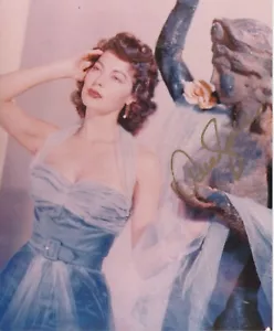 Ava GARDNER-SEXY Actress-"Bhowani Junction/Earthquake-Signed 8X10 Pic & PSA Cert - Picture 1 of 1