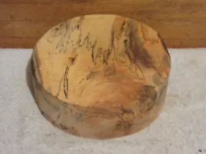 9X3 SPALTED MISSOURI MAPLE TURNING WOOD BOWL BLANK - Picture 1 of 2