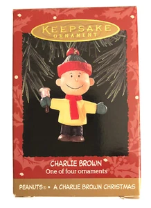 Charlie Brown Peanuts-A Charlie Brown Christmas 1995 Hallmark Ornament - Picture 1 of 1