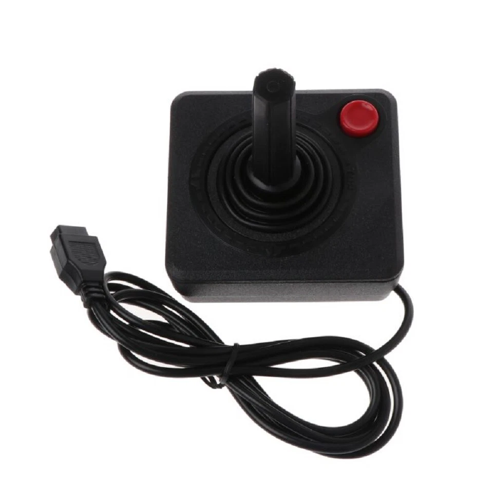 2PCS New Joystick Controllers For Atari 2600 Console High Quality Approx 1.8m - Image 1 of 4