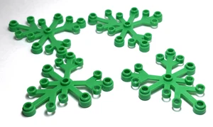 Lego - Pflanzen - Menge 4 - grün, Pflanzenblätter 6 x 5 - Bild 1 von 1