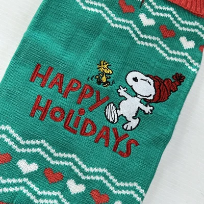 Suéter Peanuts Mascota Perro Talla M Snoopy Woodstock Felices Fiestas Navidad/137b Foto 1 de 4