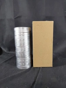 100 Stück Normale Öffnung Einmachdeckel Einmachglas Einmachdeckel (Silber 70 mm) - Bild 1 von 6