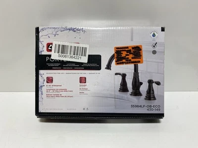 Delta Porter 8" Widespread 2-Handle Bathroom Faucet Bronze 35984LF-OB-ECO - Image 1 of 4