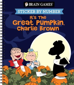 Brain Games - Sticker by Number: It’S the Great Pumpkin, Charlie Brown (Hallowee - Picture 1 of 8