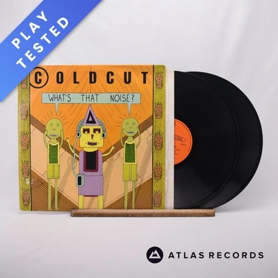 Coldcut What's That Noise? LP + 12" Vinyl Record CCUT LP1 - VG+/EX - Image 1 of 4