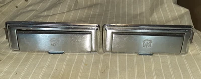 Par de ceniceros con reposabrazos de puerta Cadillac 1974-79 OEM 9843728 9608264 Foto 1 de 4