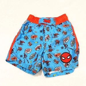 Disney Spider Man Swim Trunks sz 4  - Picture 1 of 6