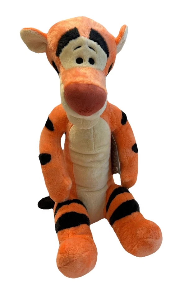 The Disney Plush Winnie The Pooh 12” And Tigger 14”