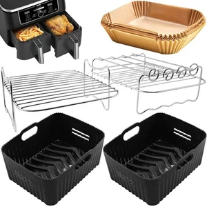 Accesorios de freidora de aire caliente Moleath para Ninja Foodi Max AF400EU AF500EU, Airfryer - Imagen 1 de 7