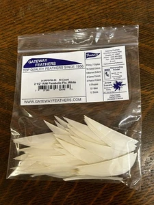 Gateway Parabolic Feathers Flo White 2 1/2 in. RW 50 pk. - Picture 1 of 1
