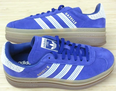 Adidas Mujer Gazelle Audaz Crochet Pack Colegial Púrpura Zapatos Talla 7.5 Nuevo en Caja Foto 1 de 4