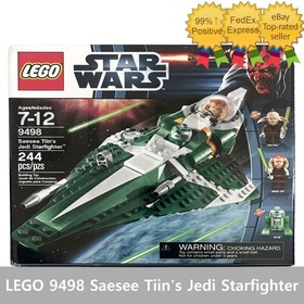 LEGO 9498 Star Wars Saesee Tiin's Jedi Starfighter 244pcs/ Brand New Sealed Pack