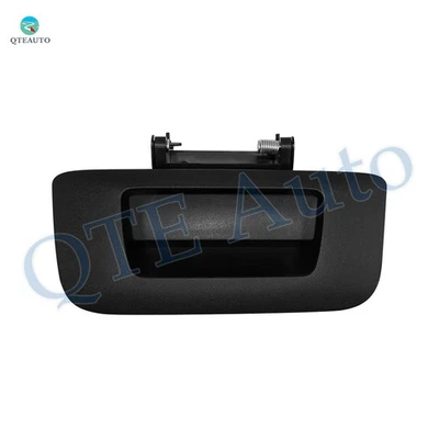 后尾门闩锁手柄挡板黑色适用于 2007 - 2014 年 GMC Sierra 3500 HD — 第 1/3 张图片