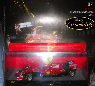 Ferrari SF15 T Kimi Raikkonen #7 2015 1:43 + N 87 Ferrari Official Product - Immagine 1 di 4