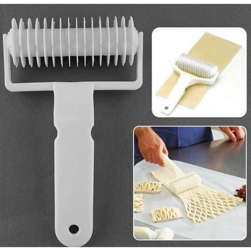 Gitterroller Gitterwalze Gitterschneider Teigwalze Teigschneider Linzer Torte - Bild 1 von 4