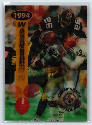 Rod Woodson 1994 Sportflics #56 Pittsburgh Steelers - Image 1 of 2