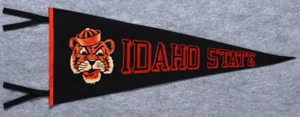 Idaho State University RARE Vintage 1940s Pennant NCAA College Football Bengals - Picture 1 of 4