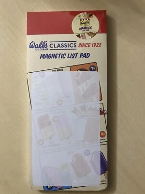 Walls Classic Ice Cream Magnetic Note Pad - Image 1 of 2