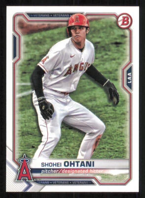 2021 Bowman #85 Shohei Ohtani - Image 1 of 2