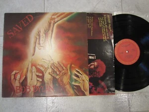 BOB DYLAN '80 album COLUMBIA original canadian LP "SAVED" vinyl Exc - Picture 1 of 12