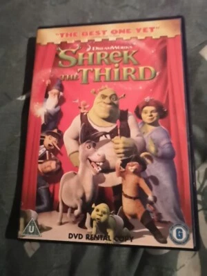 Shrek The Third (DVD, 2007) - Rental Copy  - Image 1 of 2