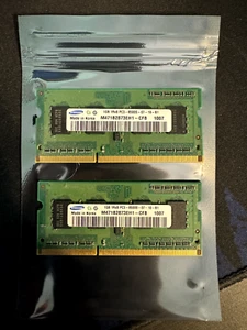 Samsung M471B2873EH1-CF8 memory module 1 GB x2 DDR3 RAM - Picture 1 of 1
