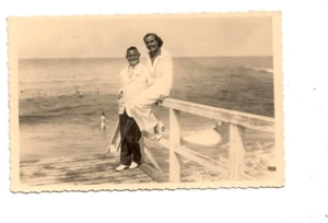 Foto postal 18997 * pareja * recuerdo Norderney años 30-40 - Imagen 1 de 2