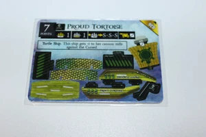 WizKids Pirates At Oceans Edge 036 Rare Proud Tortoise - Picture 1 of 1