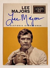 Lee Majors - 2014 Panini Golden Age Historic Signatures On Card Auto Fresh Pull