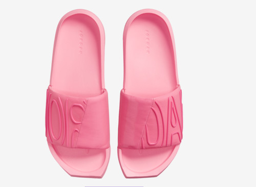 Slides donna Nike Jordan "NOLA" taglia 9 B colore Sunset Pulse