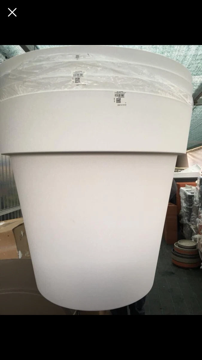 VASO DA GIARDINO CIOTOLA NAXOS 40 CM CON SOTTOVASO -Terracotta Avana - Terracotta - Bronzo - Foto 12