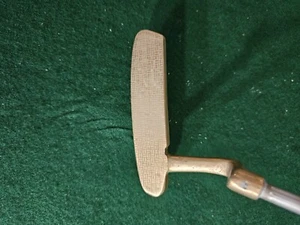 Custom Engraved Brass "Anser Style" PUTTER / F. Ryder On Head / Right-Handed - Picture 1 of 5