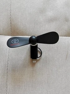 Portable Mini Toyota USB Electric Cooling Fan Cell Phone For iphone or android - Zdjęcie 1 z 3