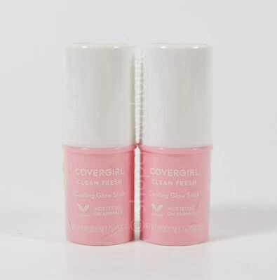 2 Covergirl Clean Fresh Cooling Glow Stick Vegan 0.24 Oz #400 SO GILTY - Image 1 of 2