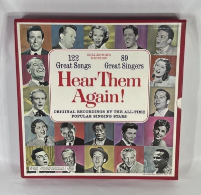 Hear Them Again 10 Album Box Set Vinyl LP 33rpm Readers Digest 1968 - Image 1 of 4