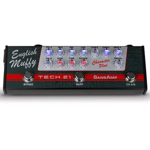 Tech 21 SansAmp Character Plus English Muffy Amp Emulator Guitar Effects Pedal - Picture 1 of 1