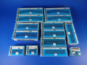 MARKLIN H0 - CAJAS VACÍAS blanco/azul - 5100 5106 5202 7252 5102 5129 5208 7009 - Imagen 1 de 2