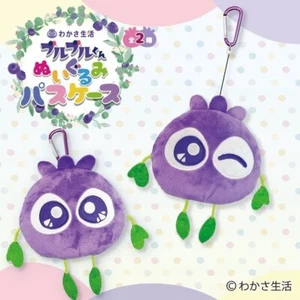 Wakasa Life Blueberry Eye Bulbul-Kun Peluche Pass Estuche Normal, Juego de Guiños - Imagen 1 de 4
