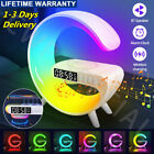 Multi-Functional G-Shaped Bluetooth Speaker With Alarm Clock & Wireless Charger