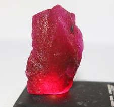 630.00Cts.Natural IGI Certified Loose Red Ruby Corundum Gemstone Mineral Rough 