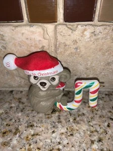 Hallmark Keepsake 1991 Quinto adorno de árbol de koala de Navidad para niños #0006 - Imagen 1 de 9
