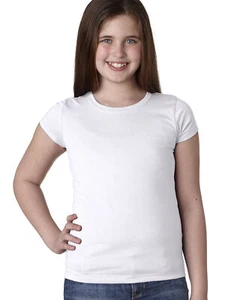 Next Level Apparel Youth Girls? Princess Stylish T Shirt Casual T-Shirt N3710 - Picture 1 of 13